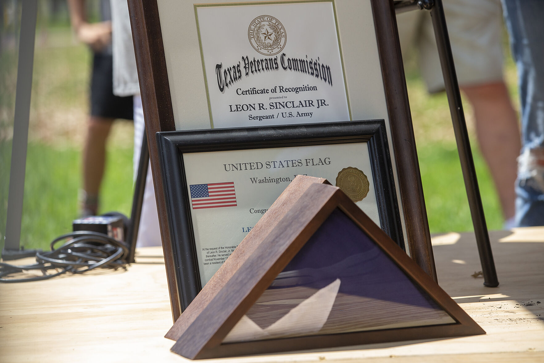Parade honors veteran